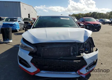 2020 Hyundai Veloster N Base z USA, uszkodzony, nr VIN KMHT36AH5LU007448